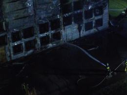Pożar w Fałkowicach. Spłonęło ponad 130 000 kur (AKTUALIZACJA) (WIDEO)
