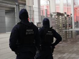 Policyjne zabezpieczenie meczu Odra Opole - Ruch Chorzów