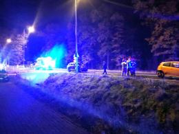 Zderzenie trzech pojazdów na ul. Arki Bożka. Jedna osoba trafiła do szpitala