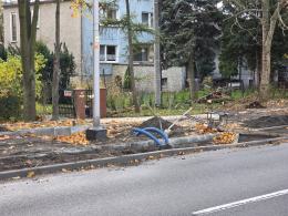 Postępują prace na ulicy Częstochowskiej