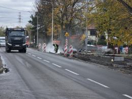 Postępują prace na ulicy Częstochowskiej