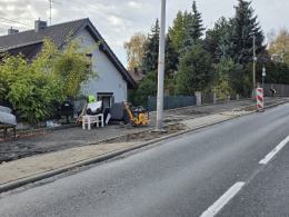 Postępują prace na ulicy Częstochowskiej