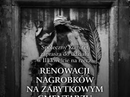 Kwesta na Cmentarzu przy ul. Wrocławskiej. Zbiórka na renowację zabytkowych nagrobków