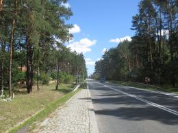 Nowa ścieżka pieszo-rowerowa wzdłuż DK46