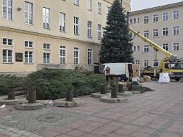 Trwają przygotowania do Jarmarku Bożonarodzeniowego na opolskim rynku