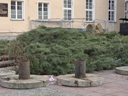 Trwają przygotowania do Jarmarku Bożonarodzeniowego na opolskim rynku
