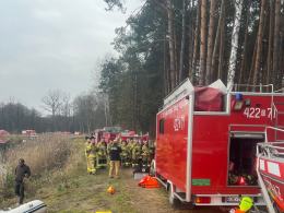 Strażacy OSP trenowali ratownictwo wodne i działania przy pożarach aut elektrycznych