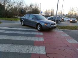 Zderzenie trzech samochodów na ul. Okulickiego w Opolu