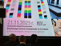 Nowe Branżowe Centrum Umiejętności w Opolu wspiera kształcenie w poligrafii