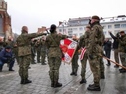 Nowi żołnierze 17. Brygady OT złożyli przysięgę w Nysie