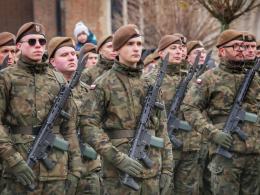 Nowi żołnierze 17. Brygady OT złożyli przysięgę w Nysie