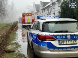 Pożar w stadninie w Mosznej. Trwa ustalanie przyczyn zdarzenia