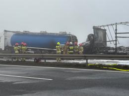 Śmiertelna seria na A4. Kolejny tragiczny wypadek na opolskim odcinku WIDEO AKTUALIZACJA