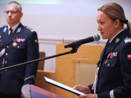 36 nowych policjantów złożyło ślubowanie w Komendzie Wojewódzkiej Policji w Opolu