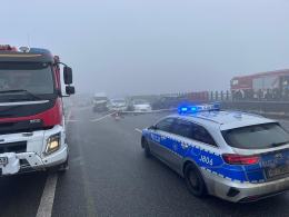 Trwają czynności służb po tragicznym zdarzeniu na A4. Droga wciąż zablokowana WIDEO