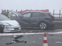 Trwają czynności służb po tragicznym zdarzeniu na A4. Droga wciąż zablokowana WIDEO