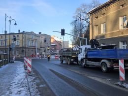 Roboty na DK40 w Głuchołazach wchodzą w kolejny etap