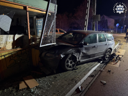 Wypadek na skrzyżowaniu ul. Grunwaldzkiej i Kraszewskiego w Namysłowie