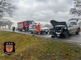Prokuratura bada tragiczny wypadek pod Strzeleczkami. Zginęło nienarodzone dziecko