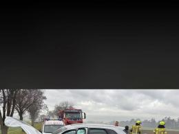 Prokuratura bada tragiczny wypadek pod Strzeleczkami. Zginęło nienarodzone dziecko