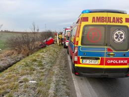 Kolizja na skrzyżowaniu Lipowej i Luboszyckiej w Opolu