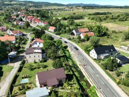 Przebudowa drogi i murów oporowych w Kamienicy
