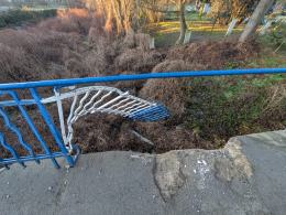 Przebudowa drogi i murów oporowych w Kamienicy