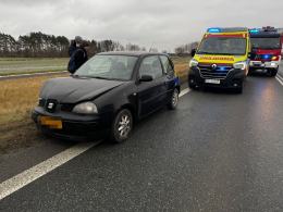 Zderzenie dwóch samochodów na obwodnicy obok Turawa Park. Siedem osób w pojazdach