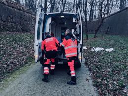 Interwencja policjantów zapobiegła tragedii