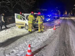 Wypadek w Kędzierzynie-Koźlu. Jedna osoba trafiła do szpitala