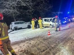 Wypadek w Kędzierzynie-Koźlu. Jedna osoba trafiła do szpitala