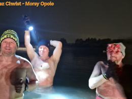 Noworoczne morsowanie na Bolko. Mróz im nie straszny