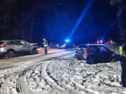 Wypadek na DK42 między Gręboszowem a Domaszowicami. Aktualizacja