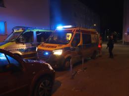 Pożar w mieszkaniu na poddaszu. 81-latek trafił do szpitala