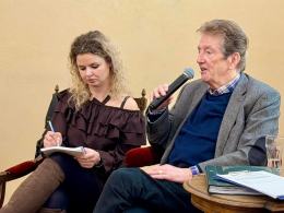 Groza w murach zamku. Graham Masterton spotkał się z czytelnikami w Otmuchowie