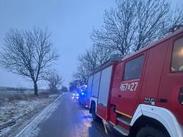 Rowerzystka potrącona na drodze między Bielicami a Malerzowicami Wielkimi