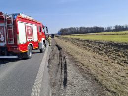 Zderzenie na DK46 pod Niemodlinem. Jedna osoba poszkodowana