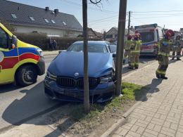 Zderzenie z udziałem karetki w Opolu. Jedna osoba poszkodowana