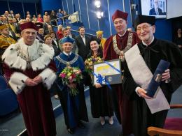 Jubileusz wydziału i wyróżnienie dla naukowca. Uhonorowano prof. Krzysztofa Kluszczyńskiego