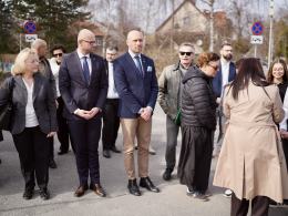 Tablica Ireny Sendlerowej odsłonięta na moście w Opolu