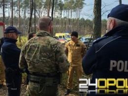 Dron odnaleziony w lesie pod Strzelcami Opolskimi. Sprawę bada Żandarmeria Wojskowa