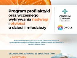 Program profilaktyki nadwagi i otyłości u dzieci rusza w Opolu