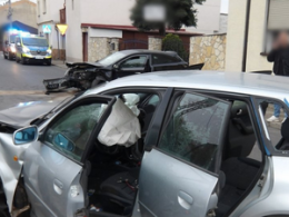 Kierowca audi nie zatrzymał się do kontroli. Zatrzymał go dopiero wypadek