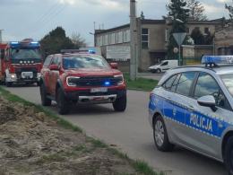 Samochód wypadł z drogi w Wołczynie