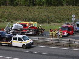 Śmiertelny wypadek na A4 pod Opolem. Autostrada w kierunku Wrocławia jest zablokowana