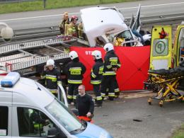 Śmiertelny wypadek na A4 pod Opolem. Autostrada w kierunku Wrocławia jest zablokowana