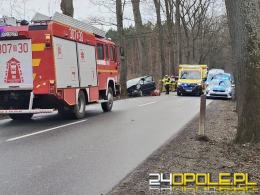 Pijany kierowca odpowie za wypadek w Murowie. Ranni żona i 6-letni syn
