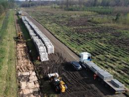Postępują prace na linii Opole - Kluczbork. Pociągi pojadą szybciej