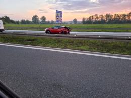 Wypadek na A4 pod Przylesiem. Utrudnienia w kierunku Wrocławia