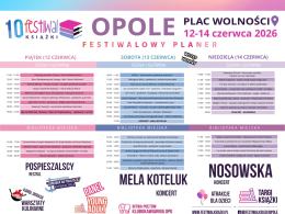 Remigiusz Mróz, Nosowska i dziesiątki spotkań. Przed nami jubileuszowa edycja Festiwalu Książki